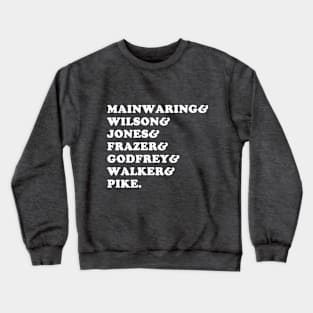 Dad's Army Mainwaring Pike Jones Frazer Godfrey Crewneck Sweatshirt